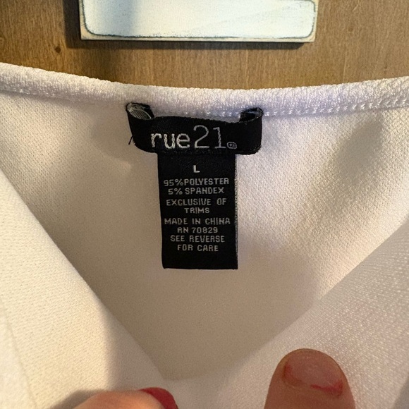 Rue21 white Halter Sundress for Prom - Picture 3 of 5